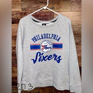 NBA, 76ers Crewneck, Size M
#0273
